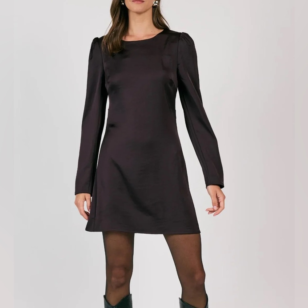SAGE THE LABEL Satin Mini‎ Dress